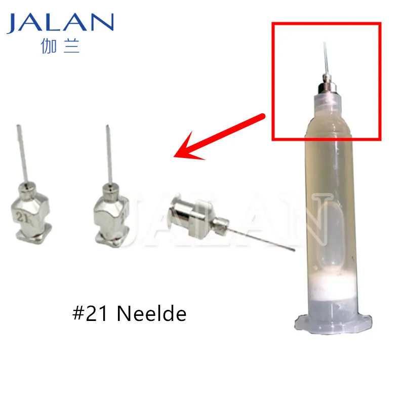 Dispensing Needles for Mobile Phone LCD Display Glass Frame Sticky Adhesive Controling, AB/PUR E-FIXIT Glu Head Tips