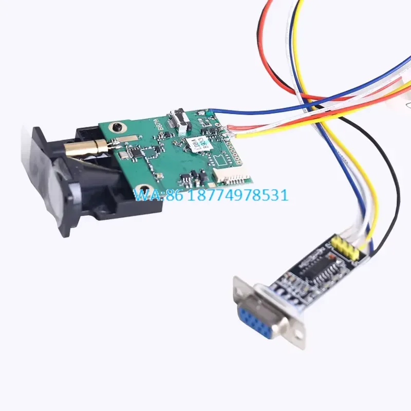 Wmwmnu High Stability Industrial 150m Long Range Distance Meter Module With RS232 TTL Serial Port