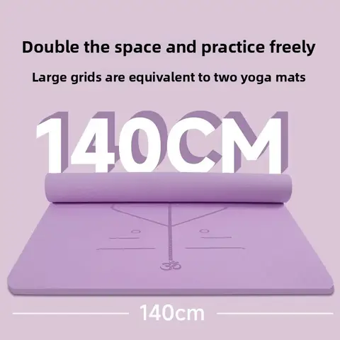 새로운 능력 대형 더블 요가 매트 두꺼운 12mm 확대 매트 부모-자식 가족 피트니스 댄스 방음