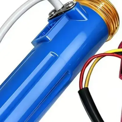 Red Electric Shock Protection Barrier Wall With Wire For Water Heater Inlet Outlet Pipe Leakage Safety Fitting 2cm 3cm