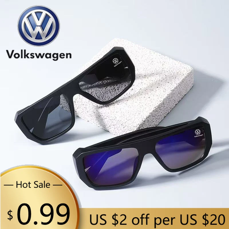 

For VOLKSWAGEN VW Car Fashion High End Polarized Sunglasses Volkswagen R Touareg Arteon Passat Touran Polo Magotan GTI Golf Tigu