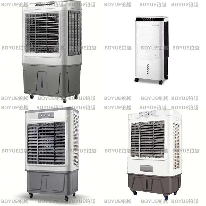 for Portable Industrial Vertical Air Cooler Electric AC High Efficiency Cooling Three Speed Remote Control for Household