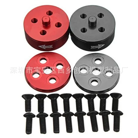 10Pcs quadcopter DIY accessories drone motor three-hole propeller 12mm self-locking quick dismantling positive and negative prop