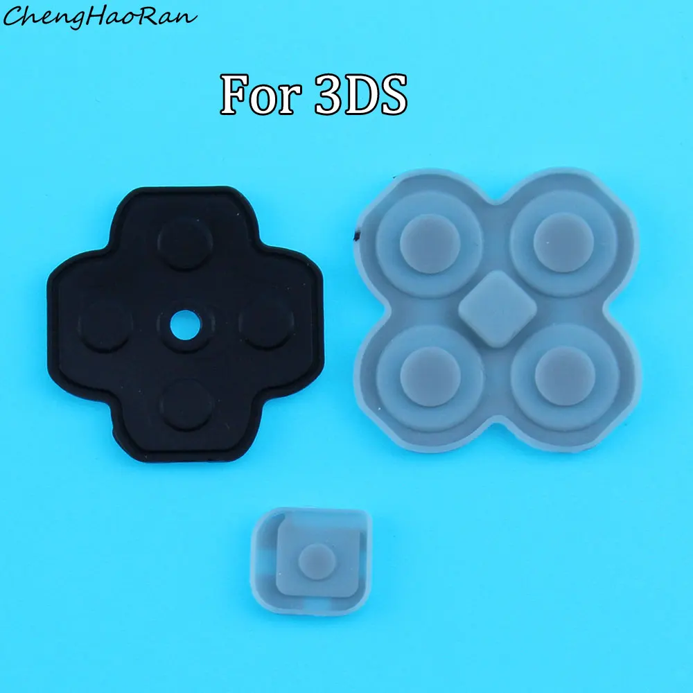 1PCS For NDSI LL XL / NEW 3DS XL/LL/ 3DS XL/LL /3DS / PSP 1000 Conductive Rubber Silicone Pads Buttons  Console