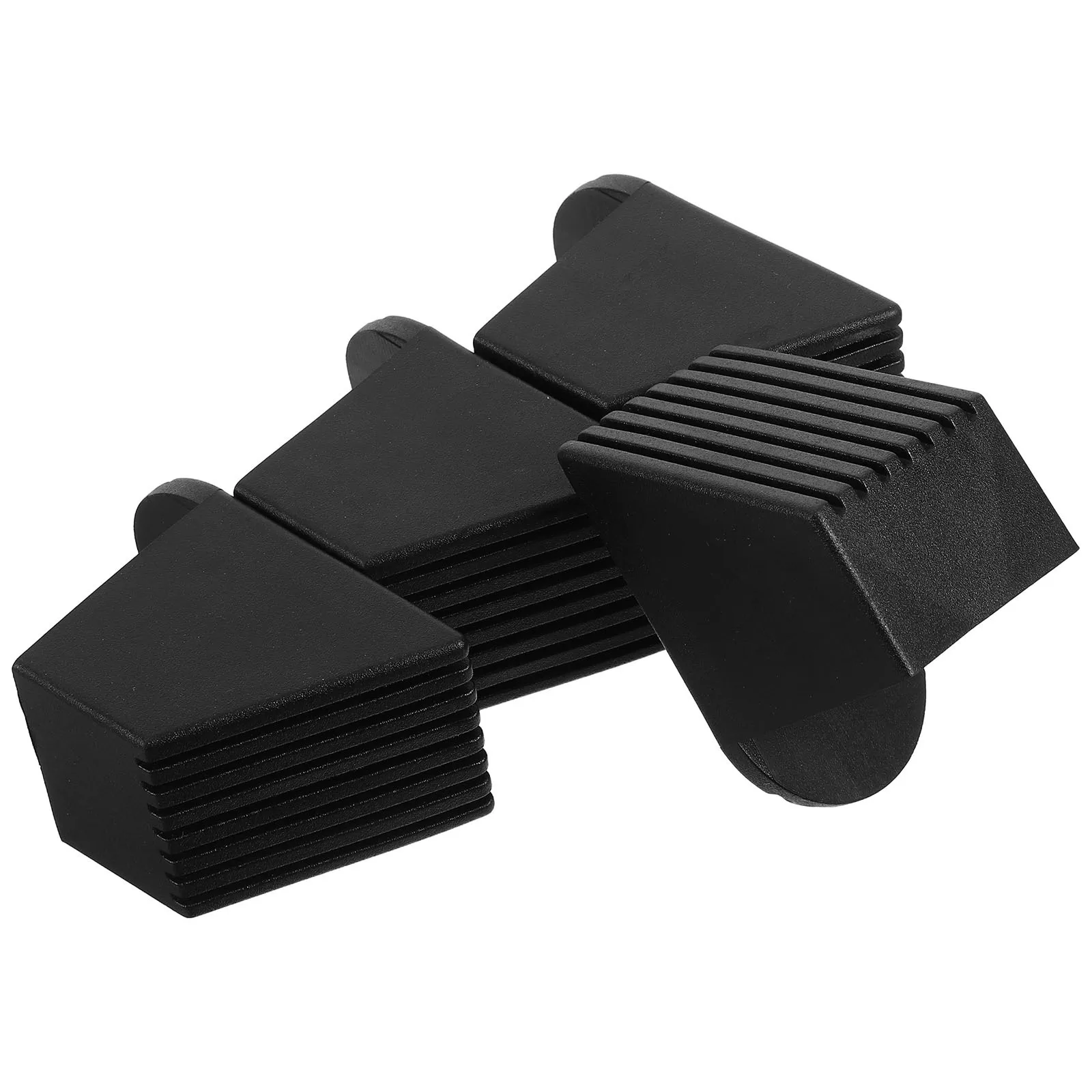 

4Pcs Plastic Square Tube End Cap Fitness Equipment Accessories Chair Leg Foot Cover Secure Stable Easy Maintenance