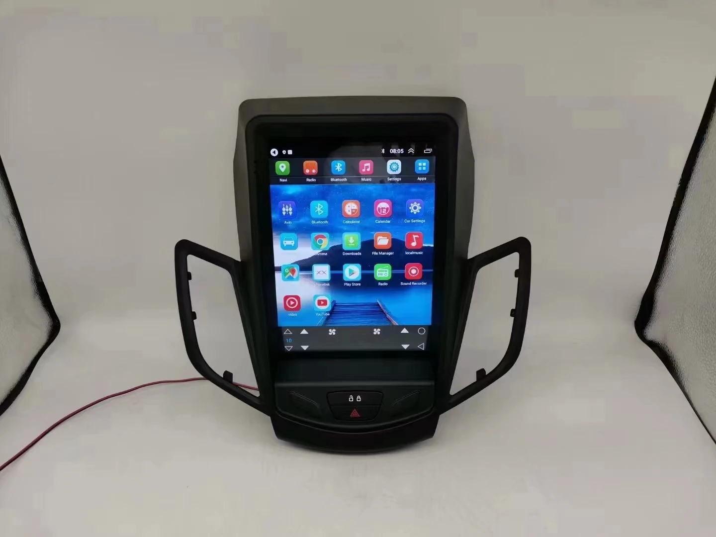 포드 피에스타 MK7 2009 2010 2011 2016 라디오 플레이어, 안드로이드 12 자동차 멀티미디어, 2Din 4G 카플레이, 자동차 스테레오 오디오, 9.7 인치