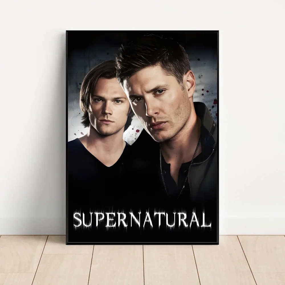 Tv Show Supernatural Poster Posters Kraft Paper Vintage Poster Wall Art Painting Study Aesthetic Art Small Size Wall Stickers