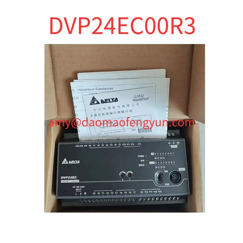 Brand  new  DVP24EC00R3   DVP24EC00T3   Delta  Original PLC