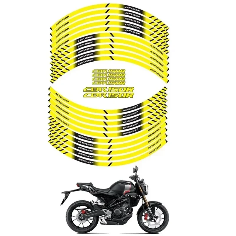 FOR HONDA CB150R Motorcycle Parts Contour Wheel Decoration Decal Sticker - C  MOto