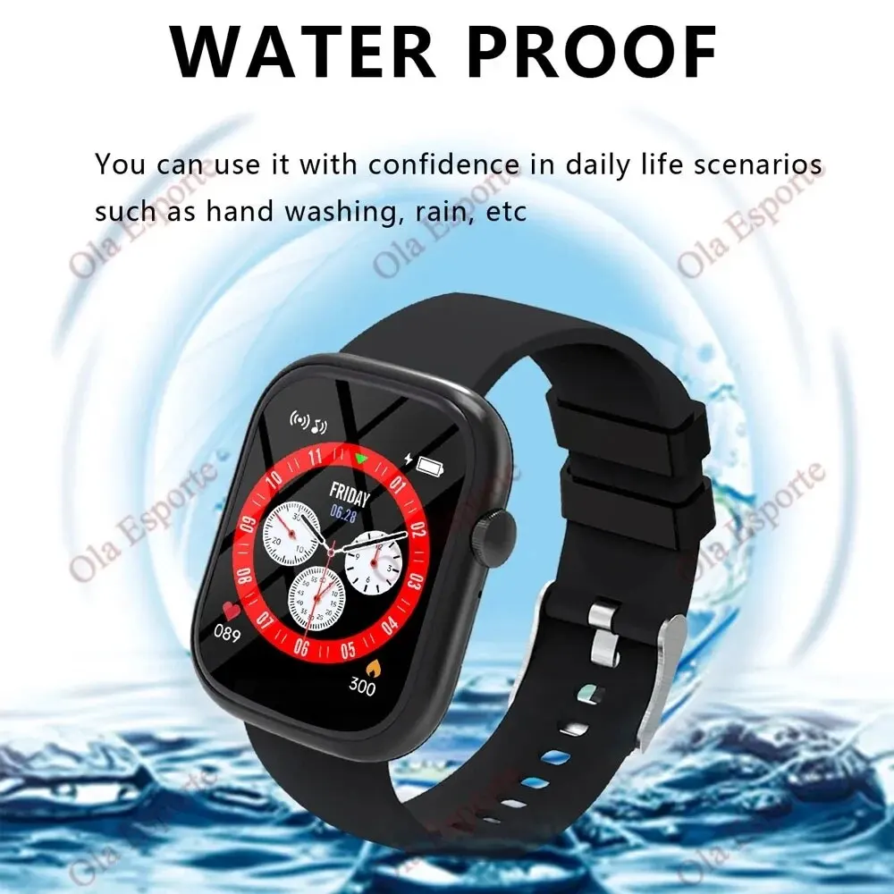 NEW SmartWatch for Women Men Bluetooth Calling Waterproof Sport Watch GPS Fitness Trackers DIY Watch Faces For Android IOS Phone