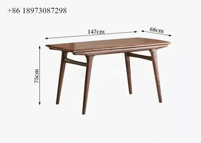 

Бытовой чайный столик и стул из цельного дерева, комбинация североамериканского черного ореха, журнальный столик для гостиной, китайский стиль 93