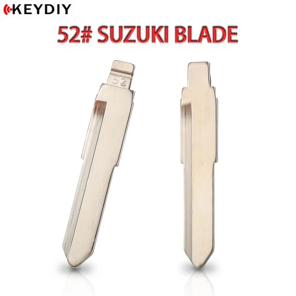 

15PCS KEYDIY 52# HU87 HU133R Metal Uncut Blank Flip Remote Key Blade For Suzuki Swift For KD Xhorse VVDI JMD No. 52