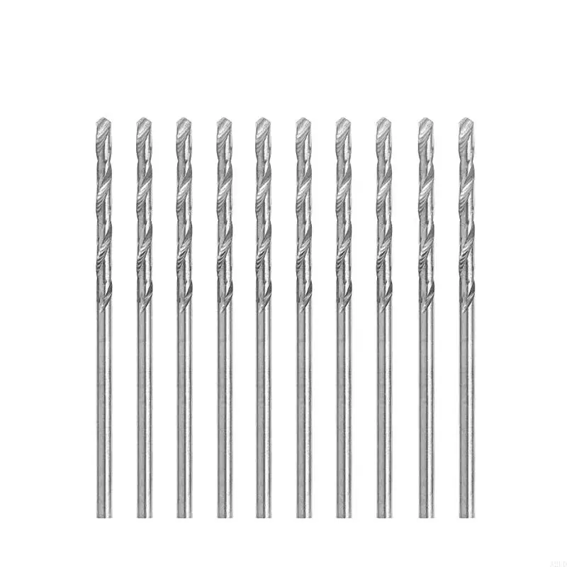 A2UD متعددة الوظائف 10 PCS صغيرة Micro HSS 1.0 مم مستقيم شانك تويست بتات بت