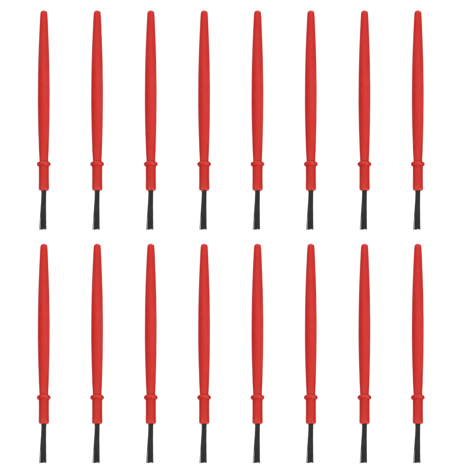 200 個子供用ディテールペイントブラシセットラウンドチッププラスチック画材教育用水彩画ツール