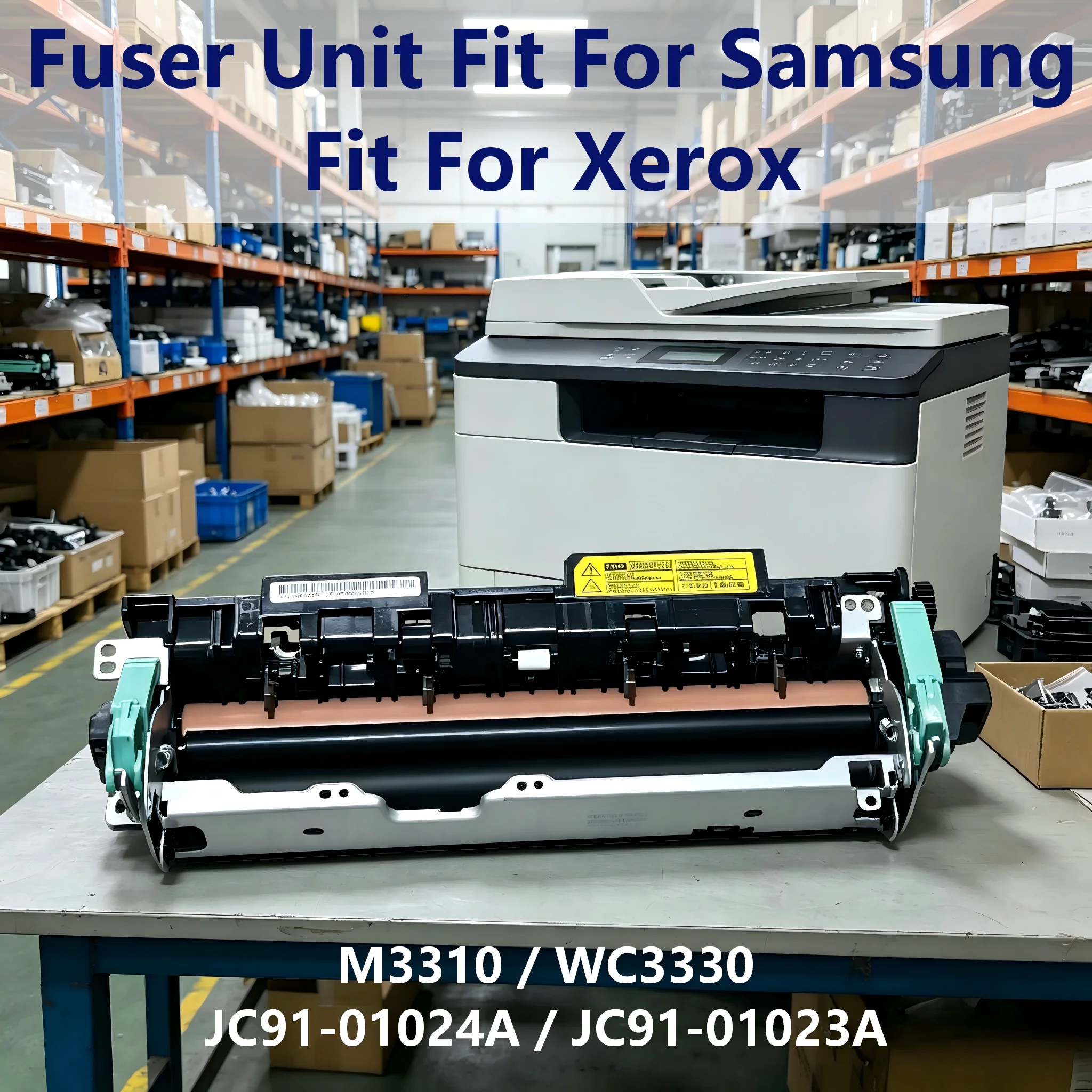 

Блок термозакрепления (фьюзер) M4020 JC91-01023A JC91-01024A для Samsung ML3312 3712 3750 M3370 M3820 M3870 M4030 M4070 M4080 SCX4835 5639 5739