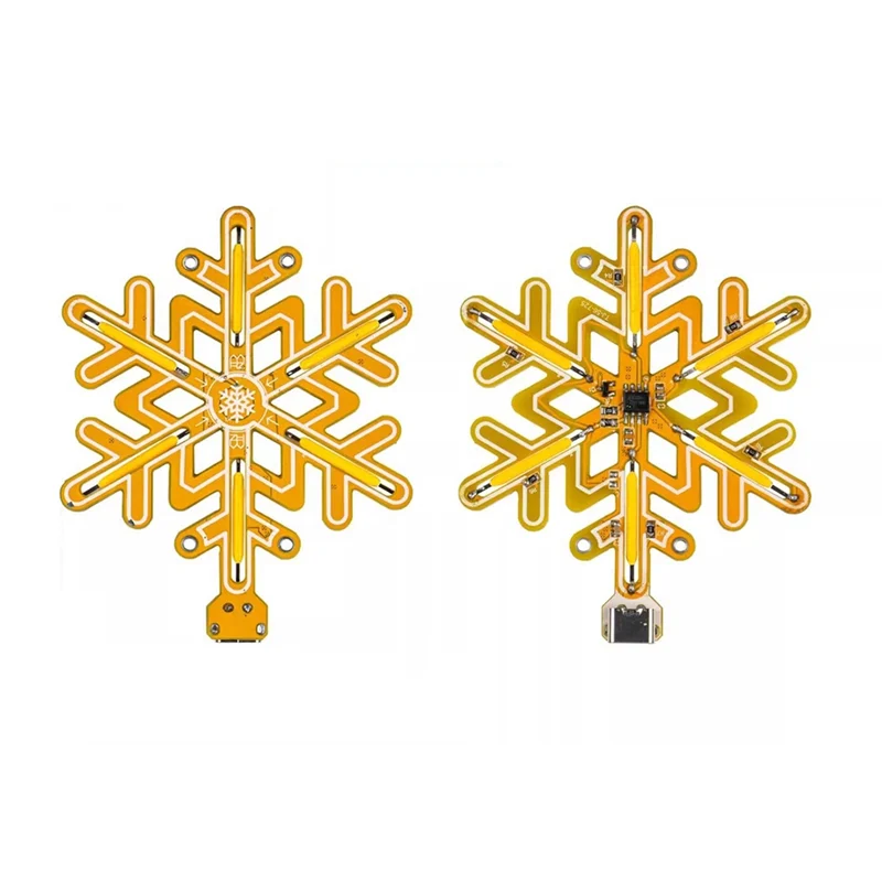 LECKL-مصباح ندفة الثلج يعمل باللمس ستبليس يعتم اللمس ضوء الليل لتقوم بها بنفسك عدة لتزيين عيد الميلاد هدية رومانسية #5