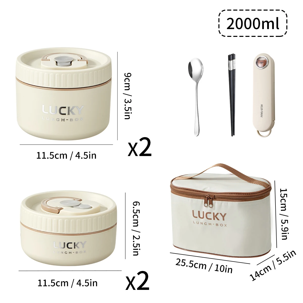 WORTHBUY Draagbare verzegelde thermische lunchbox voor kinderen Stapelbare magnetron 304 roestvrij staal Bento Box geïsoleerde voedselcontainer