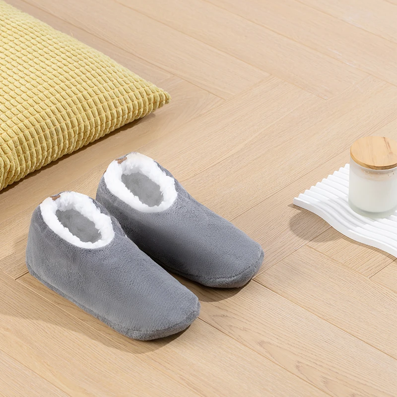 Women's Indoor Floor Socks Keep Warm Winter Men Non-slip Floor Shoes Soft Comfortable 2026 New Fashion Ladies Home Slippers