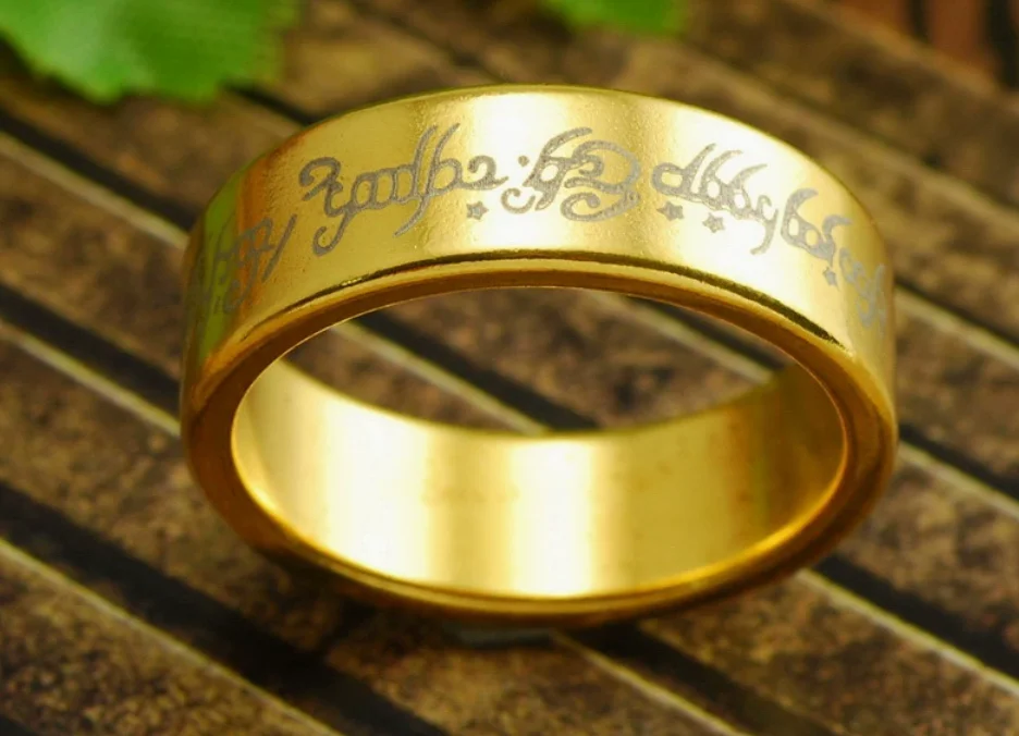 Silver/Gold Wizard PK Ring Magnetic (Available18/19/20/21mm) Magic Tricks,Magic Accessories,Mentalism,Satge Magic Props Magician