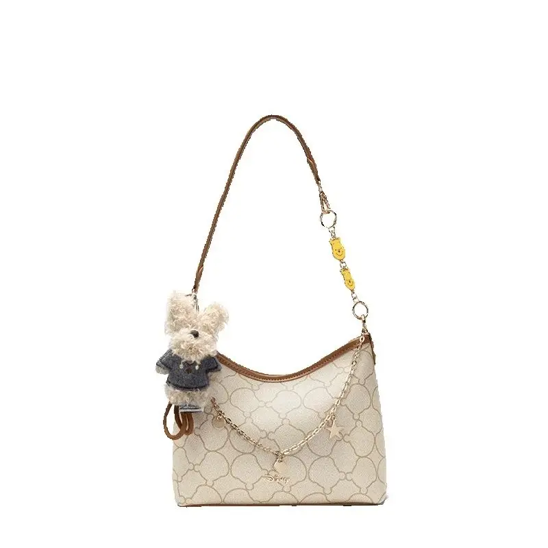 

Оригинальная новая сумка Disney с Винни-Пухом, модная и универсальная женская сумка через плечо с принтом.