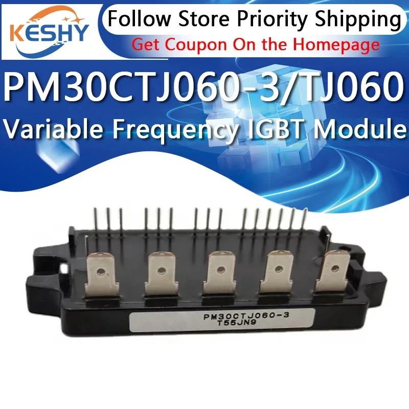 

PM30CTJ060-3 PM30CTJ060 New and Original IGBT Module Variable Frequency Air Conditioning Power Module Driving IC Chip