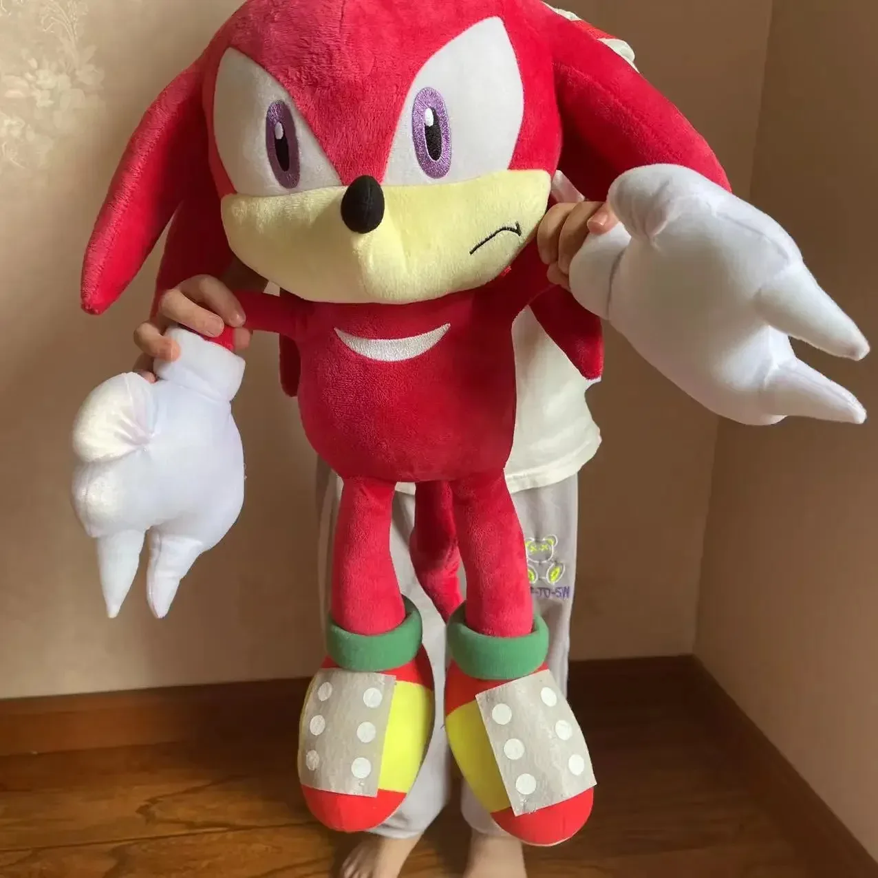 Classic Game Character Black Shadow 50CM Plush Backpack  Anime Silver Doll Children's Comfort Toy Birthday Christmas Gift view 6