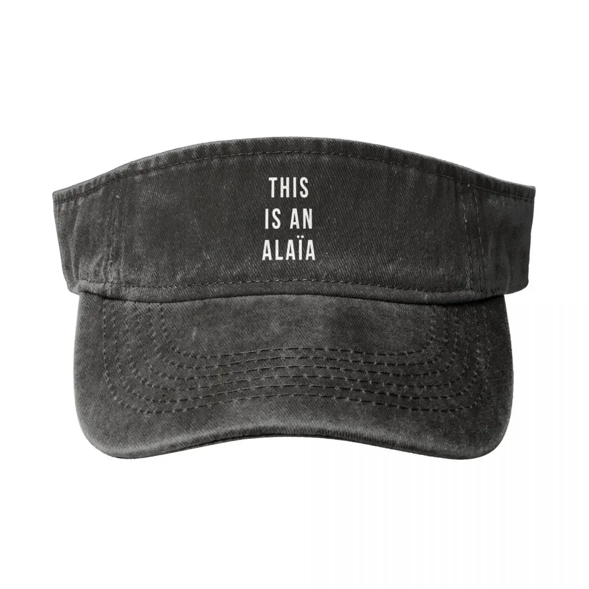 THIS IS AN ALAIA Empty Top Baseball Sun Cap Summer Adjustable Baseball Cap