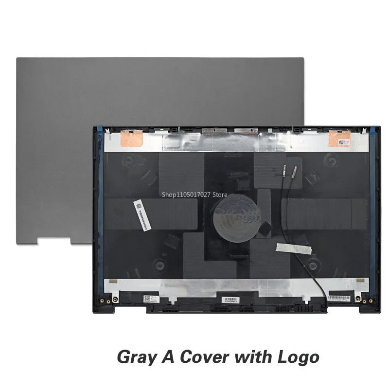 حافظة كمبيوتر محمول جديدة لـ HP OMEN 15-EN 15-EK 15-EN0013DX TPN-Q236 TPN-Q238 LCD الغطاء الخلفي الحافة Palmrest الغطاء السفلي غطاء الإسكان العلوي