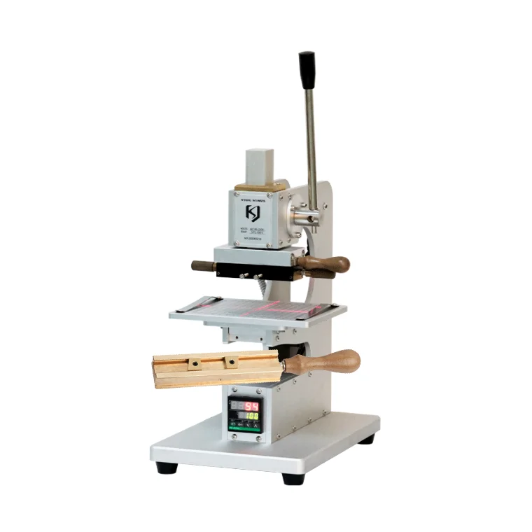 

Alignment Digital Manual Leather Logo Embossed Die Hot Foil Stamping Machine