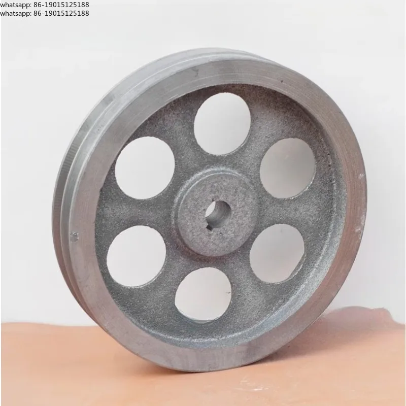B2-250 Triangular belt wheel Type B double groove outside diameter 250mm cast iron motor belt disk motor accessories