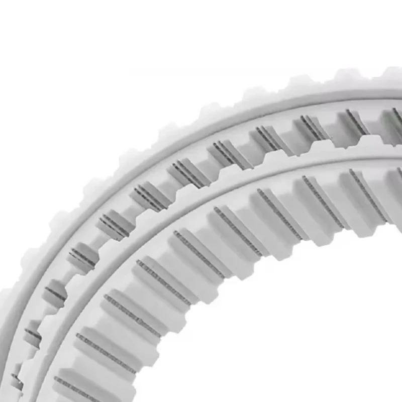 1Pcs HTD3M PU With Steel Core Timing Belt Width 10mm White Polyurethane Perimeter 1431mm-1587mm Closed Loop Gear Belt