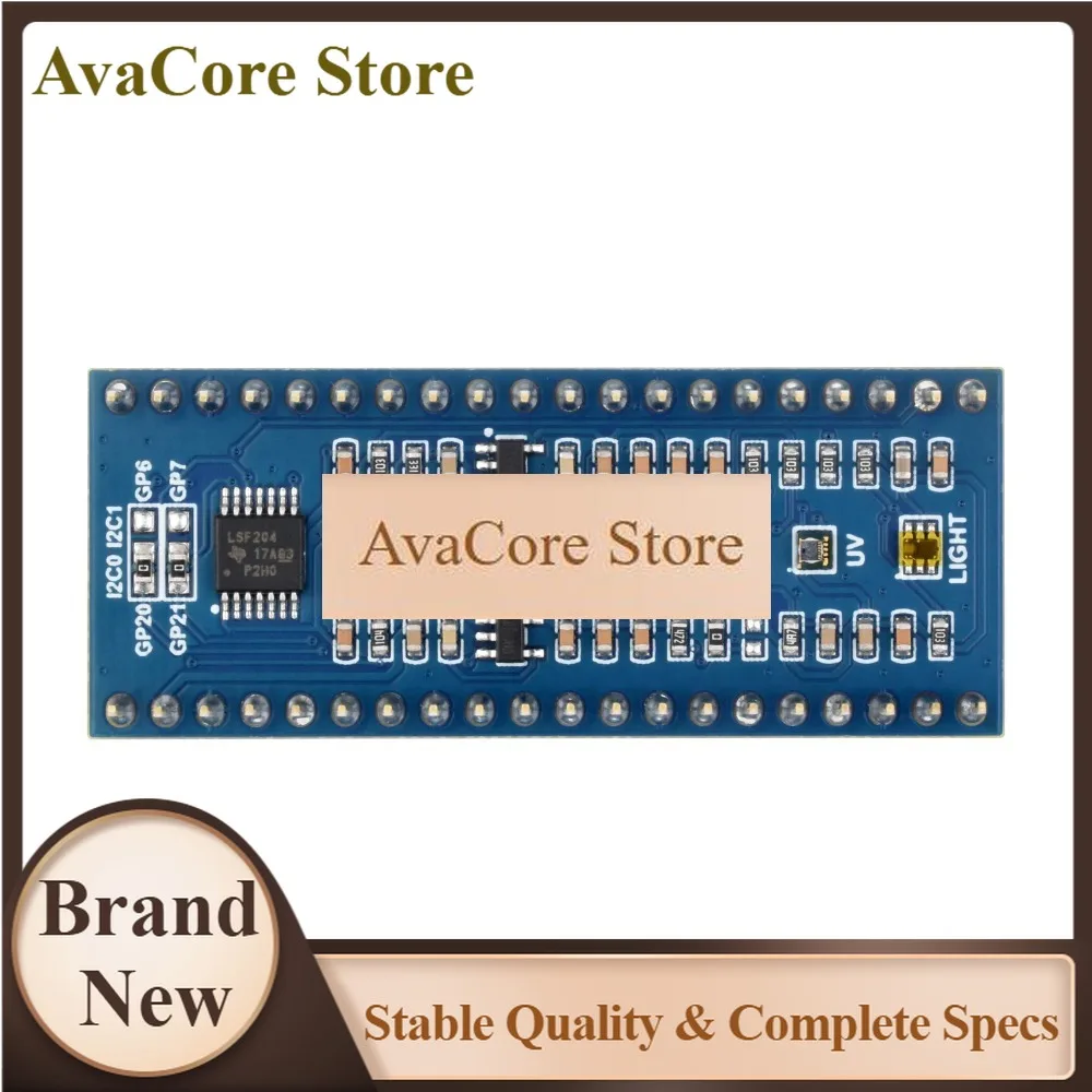 AvaCorePico Environmental Sensor Expansion Board - All-in-One Environmental & Motion Sensing For Raspberry Pi Pico