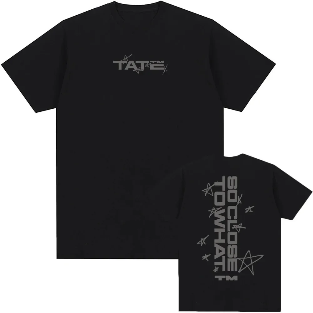 Tate McRae So Close To What Tshirt 2025 New Album Singer T-shirt Short Sleeve Summer Tee Trend T Shirt Men Women Clothing