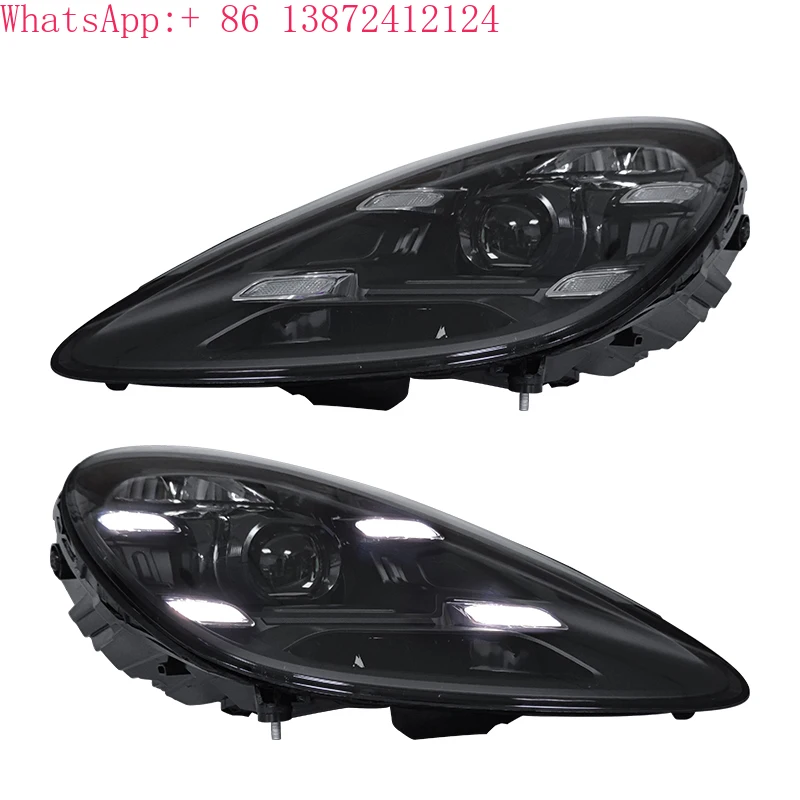 

for Porsche 982 Cayman Boxster Front Light Upgrade Hot Head Lamps LED Matrix Headlights Assembly LED Projectors