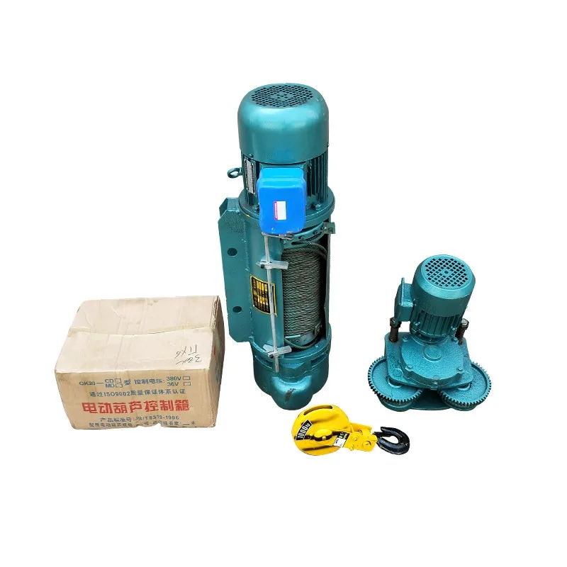 CD1 1/2/3/5/10T Wire Rope Electric Hoist Half Ton Crane Hoist Crane Handling Warehousing Transportation Equipment