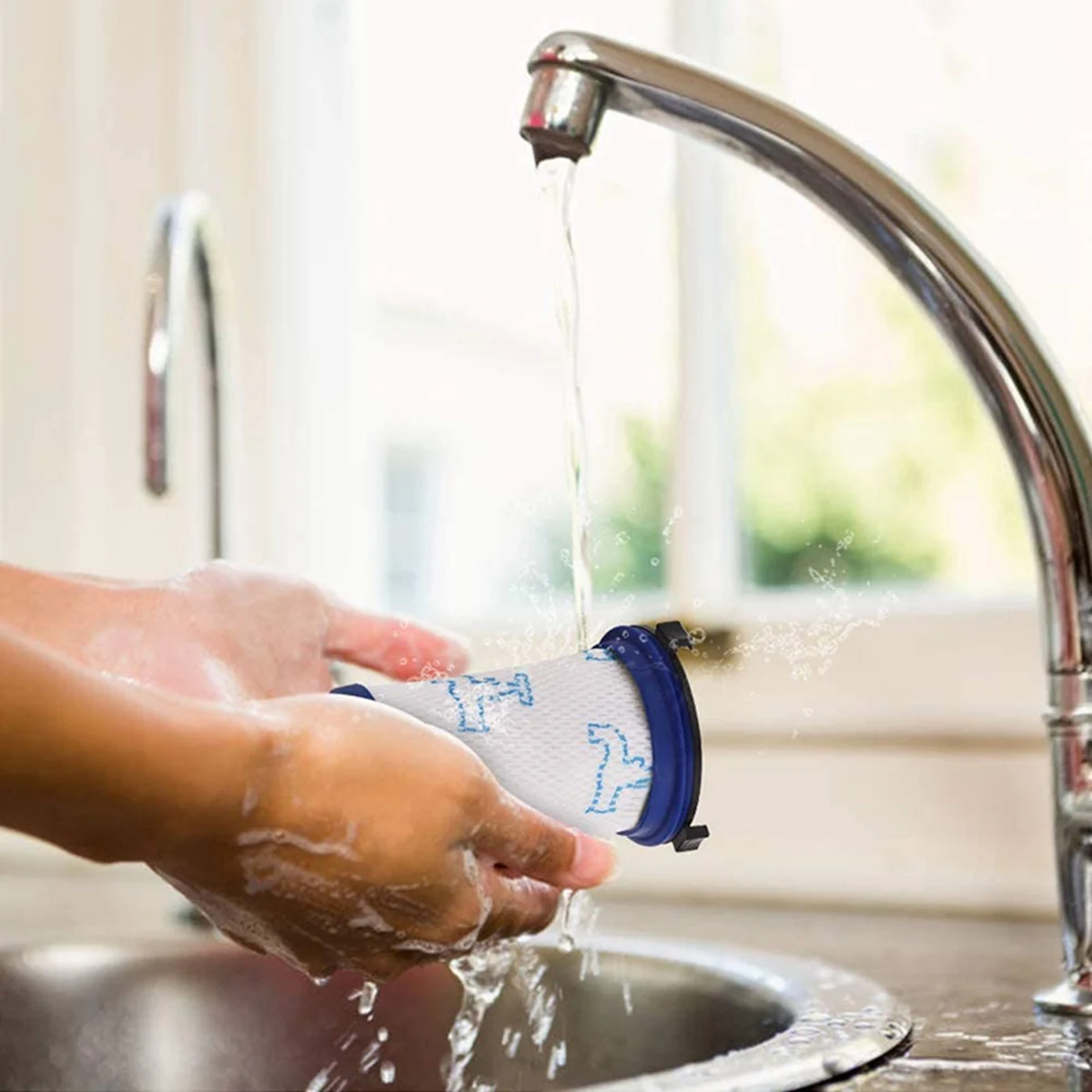 HEPA-фильтр для пылесоса Rowenta Air Force 360 RH9037 RH9038 RH9039 RH9051WO RH9057WO RH9086WO Сменный фильтр