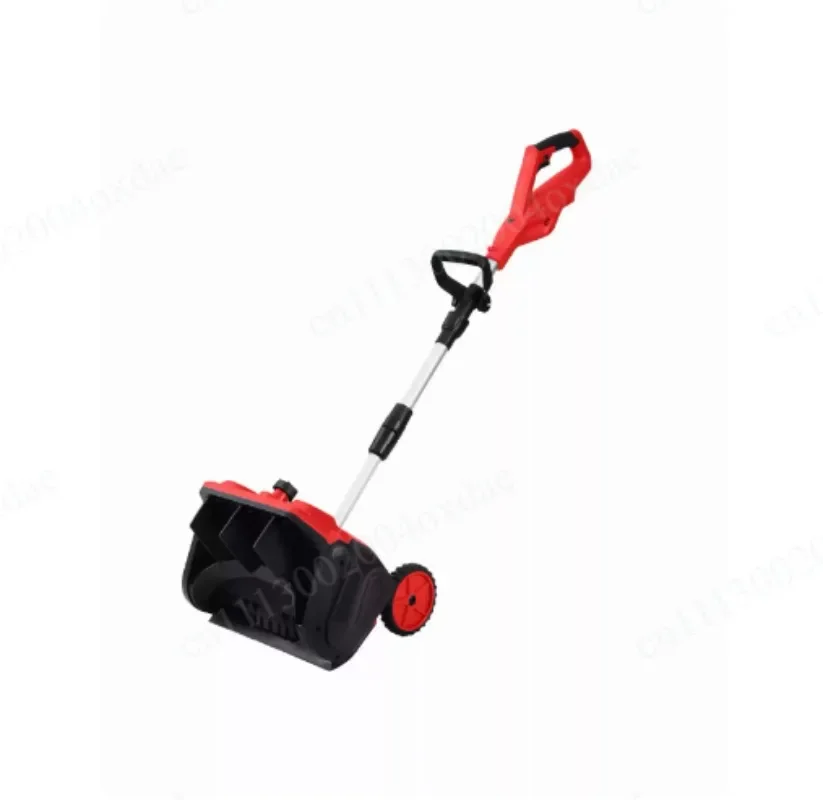 Rechargeable Brushless 12-Inch Hand Push Snow Plow Lithium Battery, with Digital Display for Snow Removal Application Use