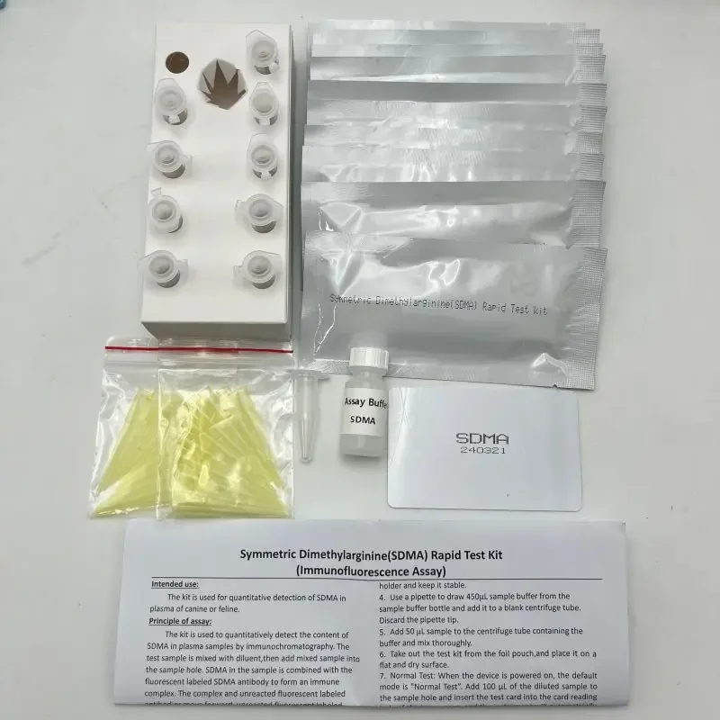 SDMA, T4, TSH, Prog und HbA1c Veterinary Blod Immunoassay Hormonanalysator Vet Hemat-ology Analyzer