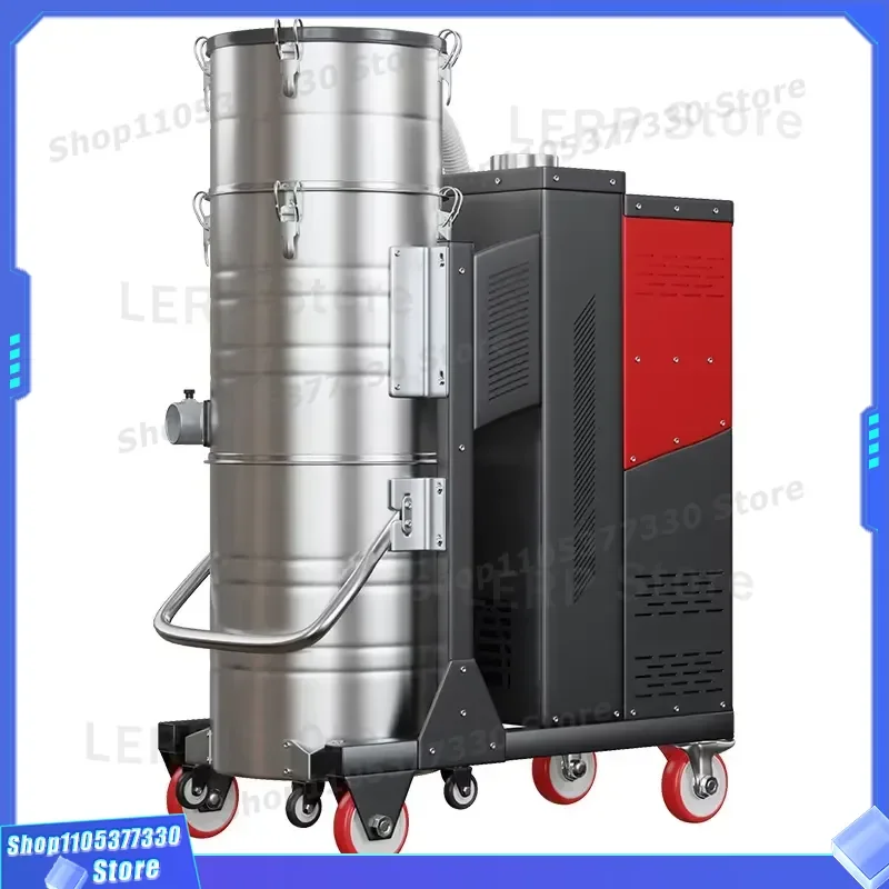 380V High Power Industrial Vacuum Cleaner For Dust Removal And Water Absorption Heavy Duty Wet Dry Shop Vac For Factory Use