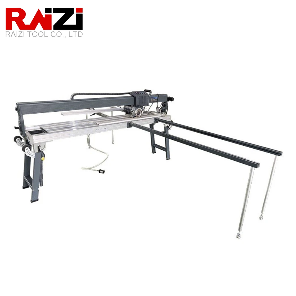 Raizi 1800mm Portable Cutting Saw Cutter Chamfer Machine With Rail Guide For Large Format Porcelain Ceramic Tile Stone