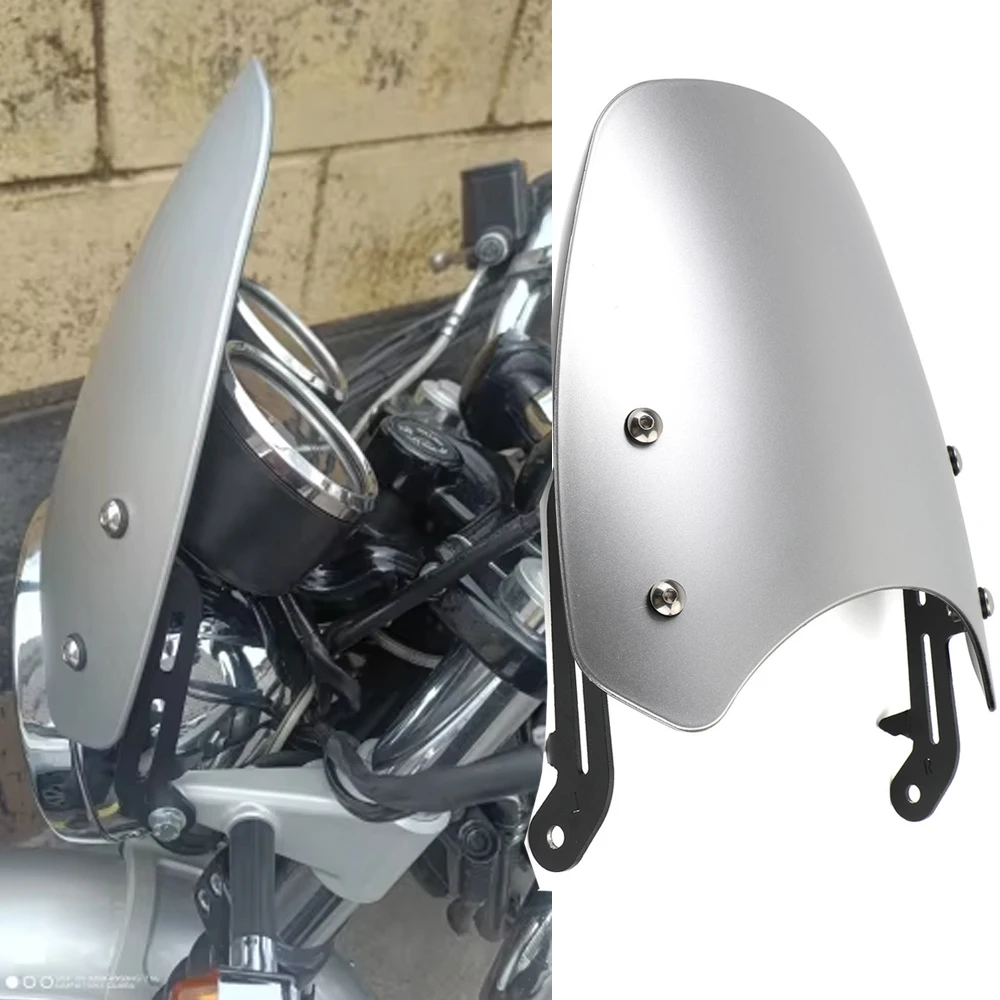 

For Royal Enfield Interceptor 650 Windscreen Windshield Wind Deflector Motorcycle Accessories Headlight Fairing Fly Screen Visor