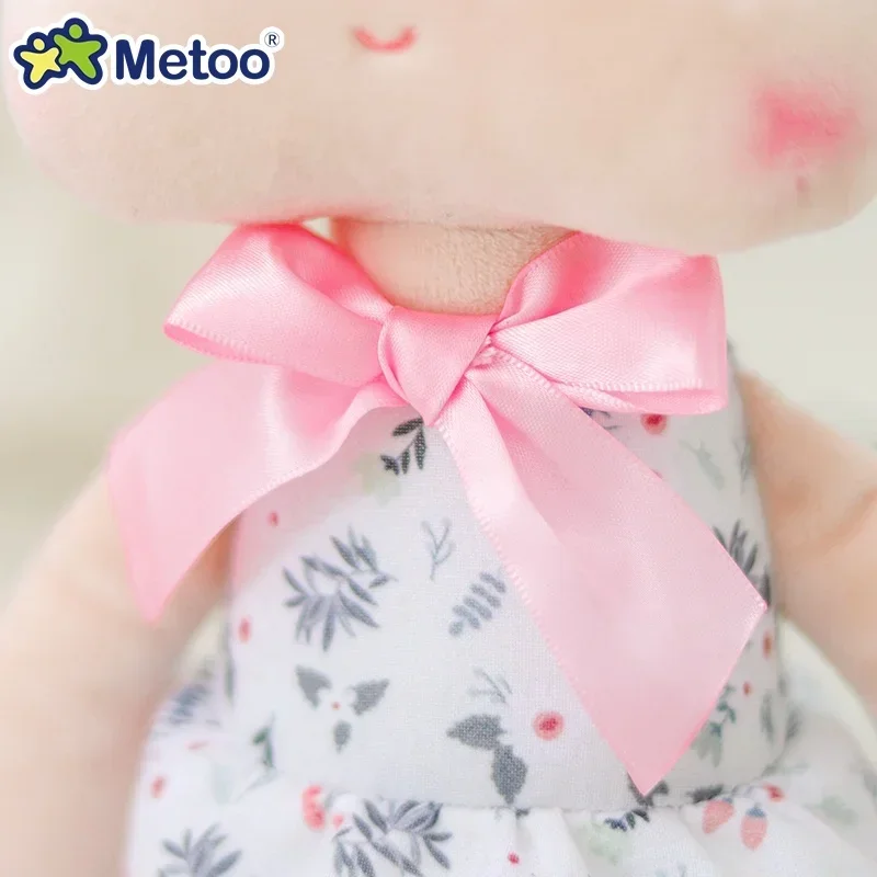 Metoo-muñecos de peluche originales para niñas, juguete Kawaii de primavera-verano, regalo de cumpleaños, Angela