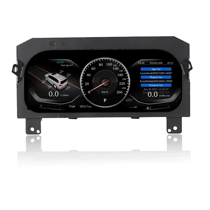 2026/Dashboard Cockpit LCD Screen 12.3 inch Linux System Digital Instrument Cluster for  Prado 2010-2017