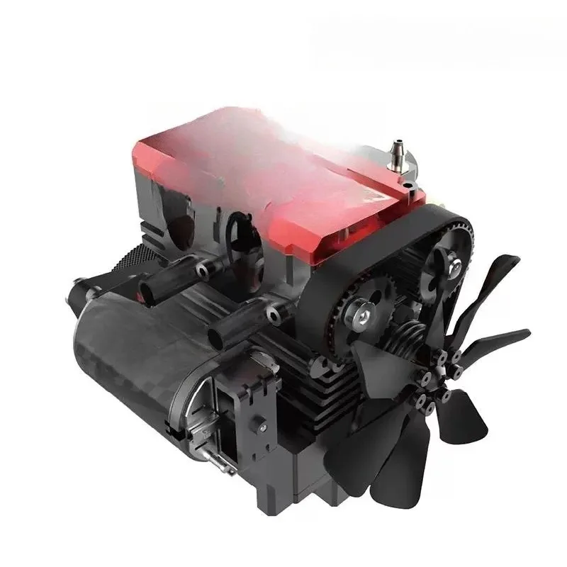 Miniature twin cylinder internal combustion engine model L200