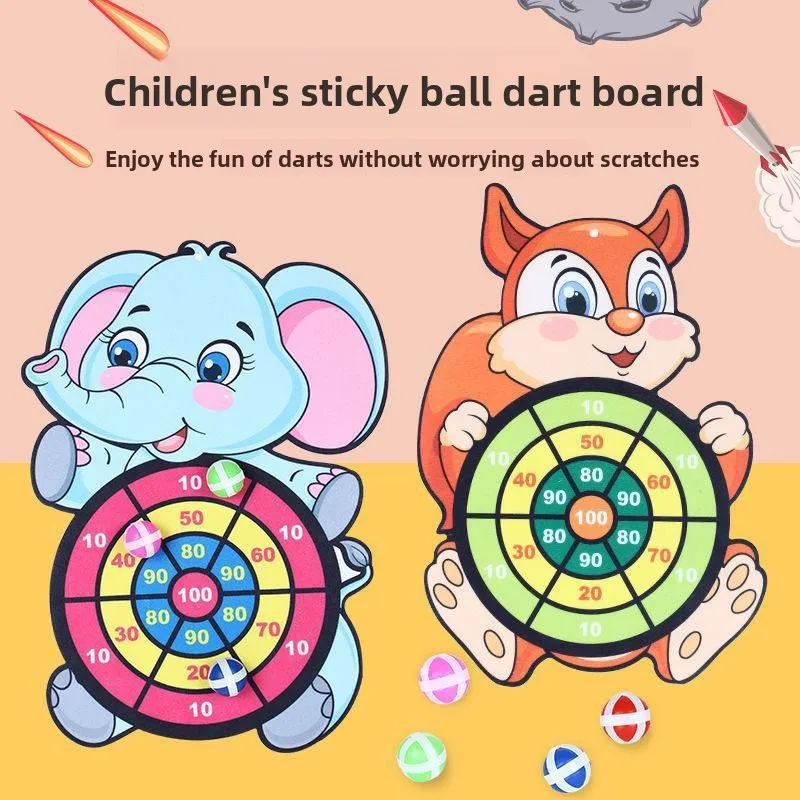 Gry edukacyjne Tarcza do rzutek Zabawka dla niemowląt Lepka piłka do rzutek Sporty halowe Gry Montessori dla dzieci w wieku od 3 do 7 lat