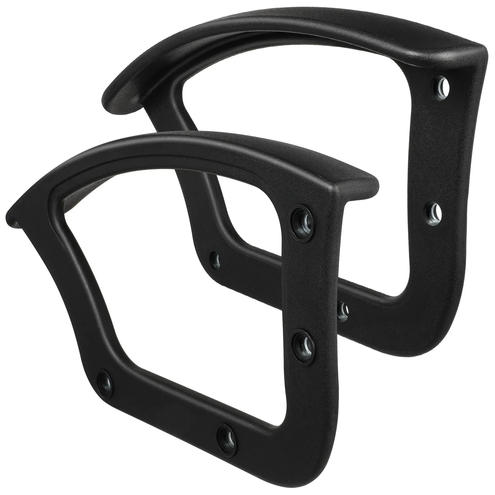 2-個の椅子アームレスト交換リングデスクオフィスチェア家具部品プラスチックアクセサリーゲームチェアコンポーネント用