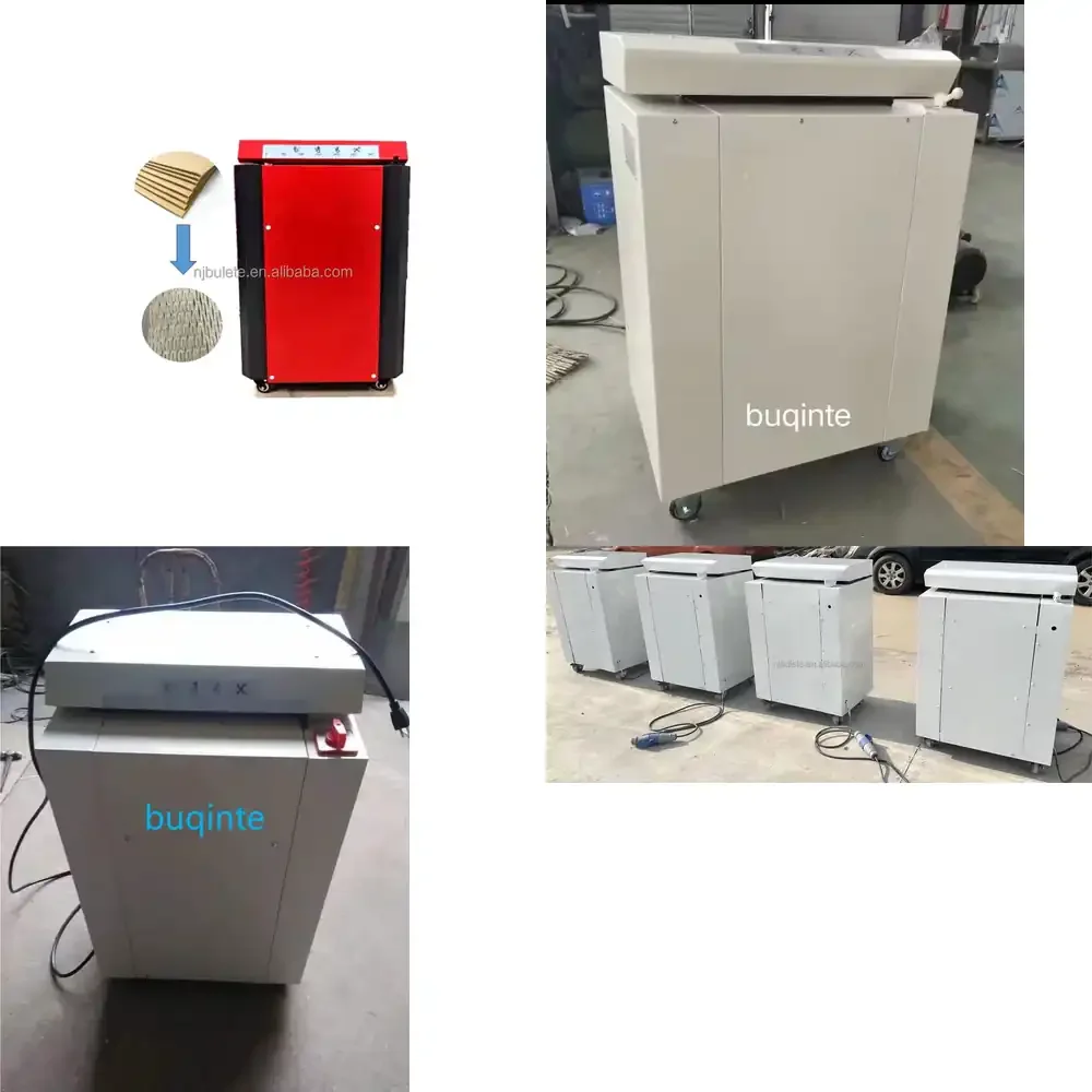 

Crinkle Paper Shredder Machine With Crinkle and Straight Blades Paper Shredding Machine