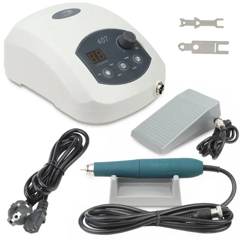 407 Dental Brushless Micromotor 230w 50000rpm Portable Electric Micromotor with Handpiece for Lab