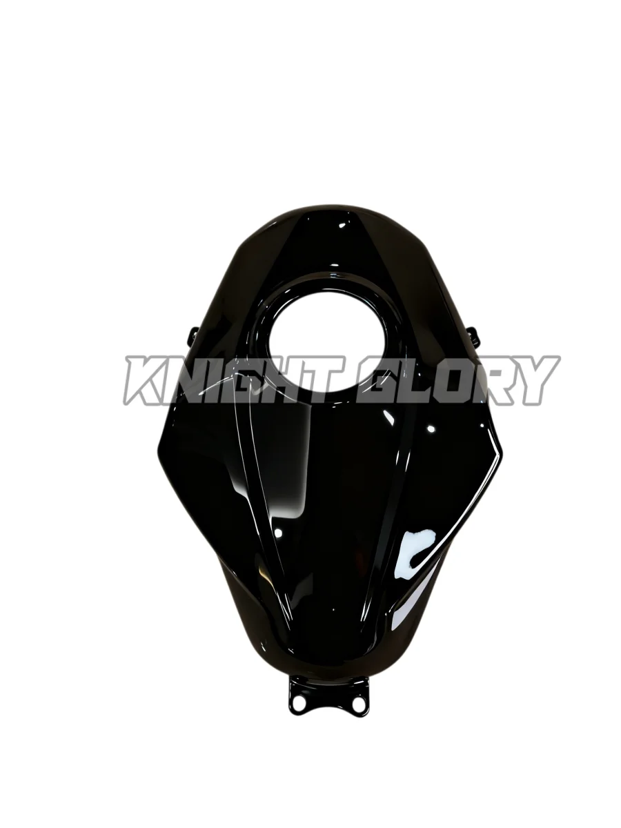 for Kawasaki Ninja 400 2018-2024 Tank Cover Fairing, Glossy Black ABS Fuel Cap Protector EX400R