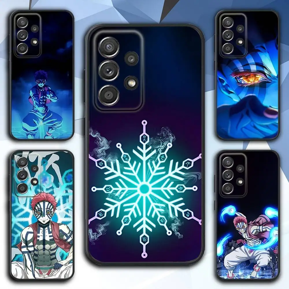 

Cool A-Akaza Anime Phone Case For Samsung S 25,24,23,22,30,21,10,9,Ultra,Plus,Lite,FE,4,5 G Soft Black Case